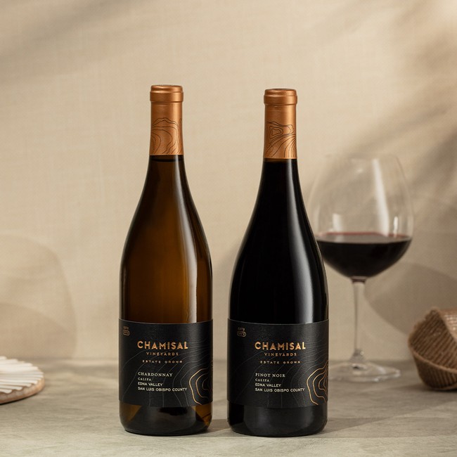 Chamisal Vineyards Califa Chardonnay & Pinot Noir Gift