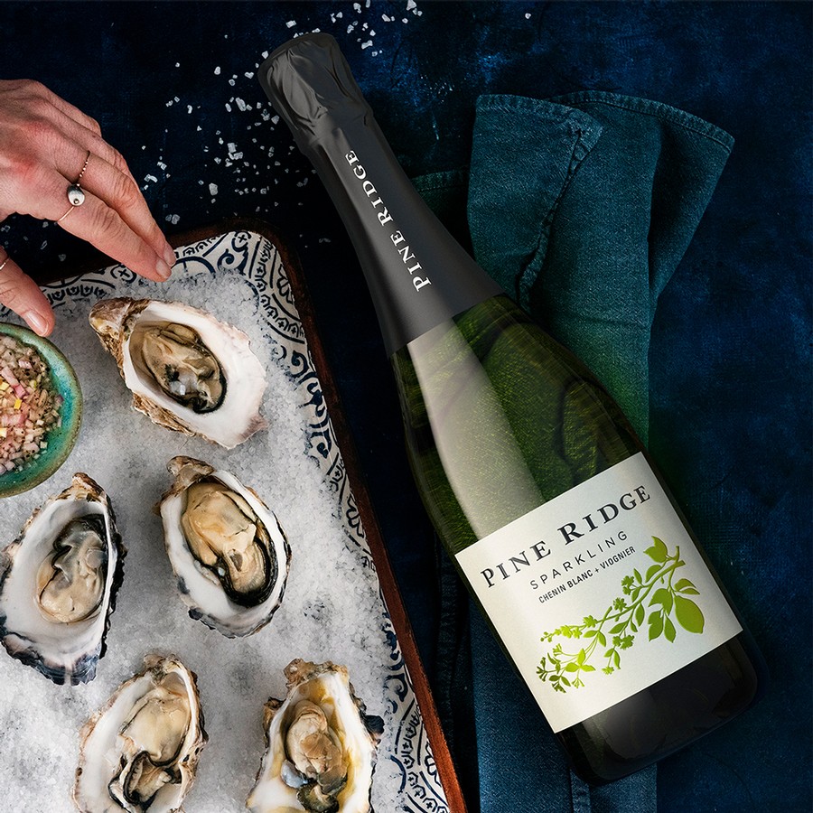 Pine Ridge Vineyards Sparkling Chenin Blanc + Viognier 12-Bottle Collection