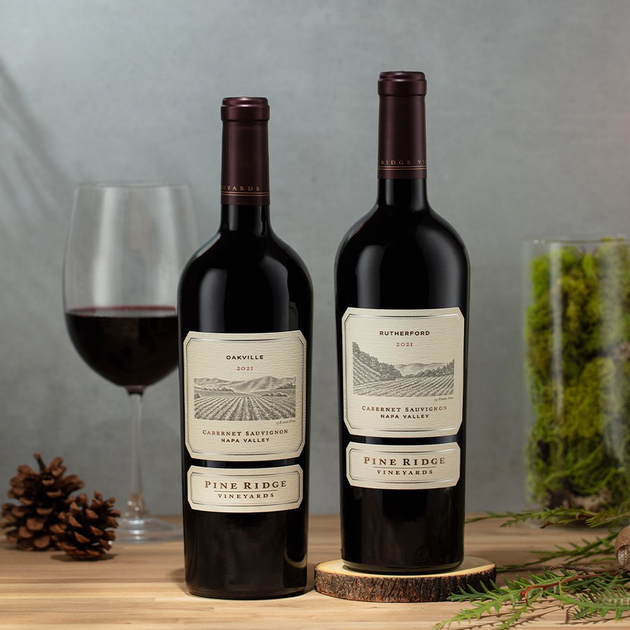 Pine Ridge Vineyards Napa Valley Appellation Wine Gift