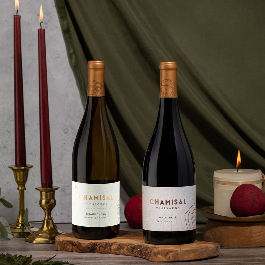 Chamisal Vineyards Estate Chardonnay & Pinot Noir Gift