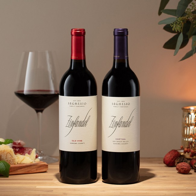 Seghesio Family Vineyards Top Rated Zinfandel Wine Gift