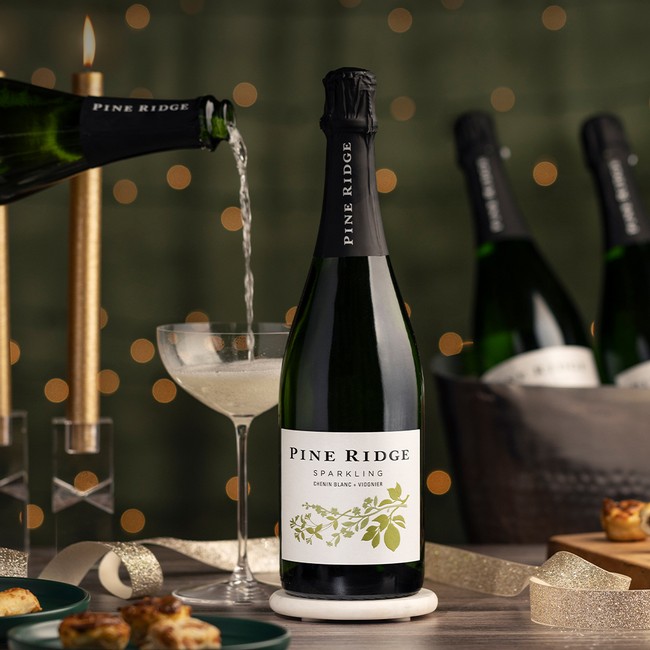 Pine Ridge Vineyards Sparkling Chenin Blanc + Viognier 12-Bottle Collection